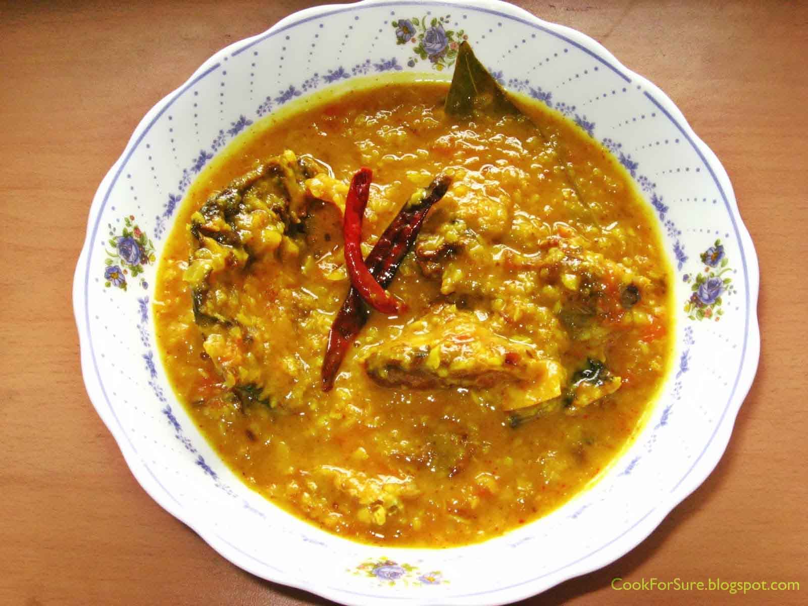 Dal With Fish Head